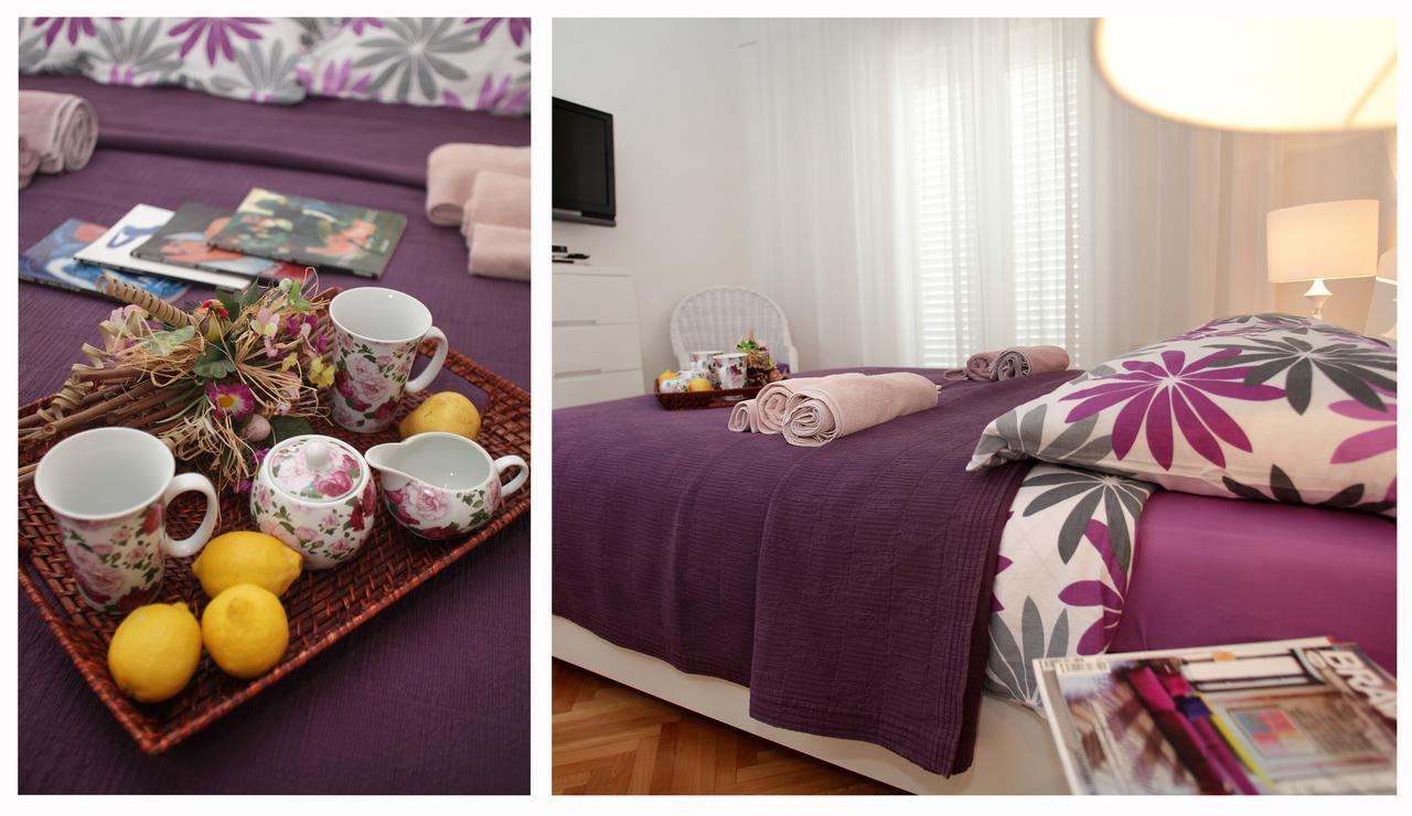 Gem Of The Sea Luxury Beach Apartment With Brand New Heating Infinity Pool Трогир Екстериор снимка